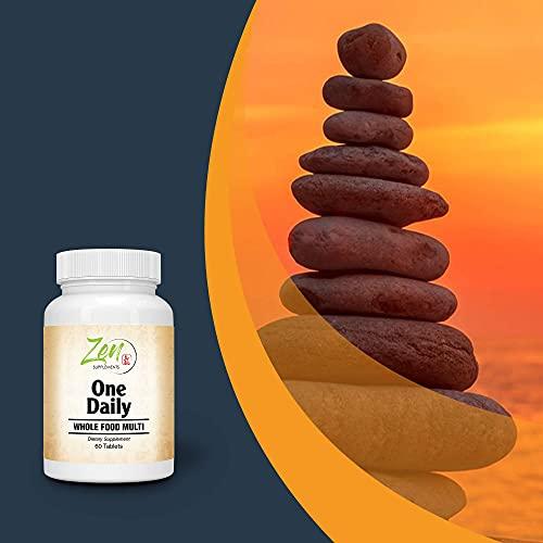 Daily Multivitamin for Men & Women - Best Immunity Vitamins For Adults, Whole Food Balance Of Nature Fruit And Vegetables In These Pure MultiVitamins - B6 Vitamins, Folic Acid, Super B Complex -60 Tab