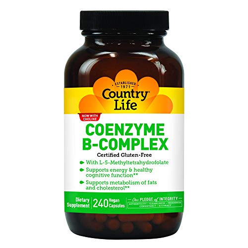 Country Life Coenzyme B Complex, 240-Count