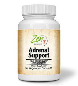Complete Adrenal Support and Cortisol Support Supplements with Ashwagandha, Rhodiola Rosea Root, Licorice Root, Astragalus Root – 60 Caps