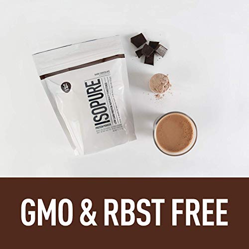 Isopure Naturally Flavored, Keto Friendly Protein Powder, 100% Whey Protein Isolate, Flavor: Natural Tahitian Vanilla, 1 Pound