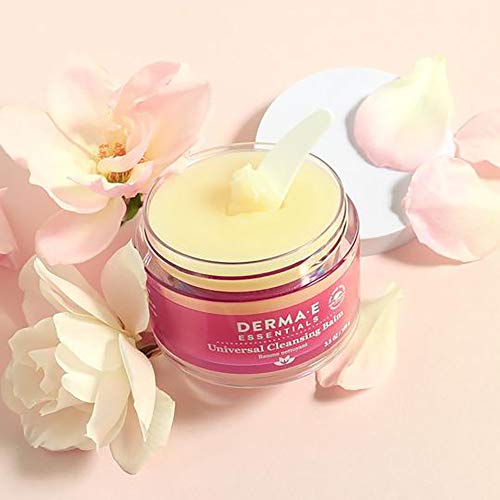 DERMA E Universal Cleansing Balm - Instantly Dissolves all Makeup, Dirt and Excess Oil Leaving Your Skin Cleansed, Nourished and Ultra-Hydrated