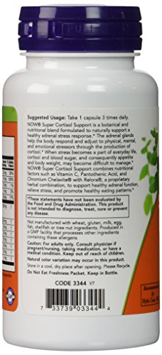 Now Foods Super Cortisol Support - 90 ct (Pack of 2)
