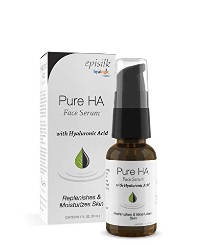 Pure Hyaluronic Acid Serum for Face - Hyalogic Natural HA Face Serum, 1 Fl. oz.