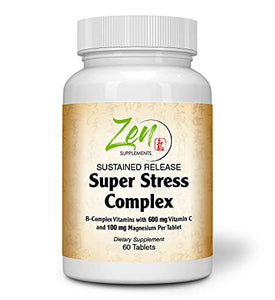 Super B Stress Complex Vitamins - 60 Tabs