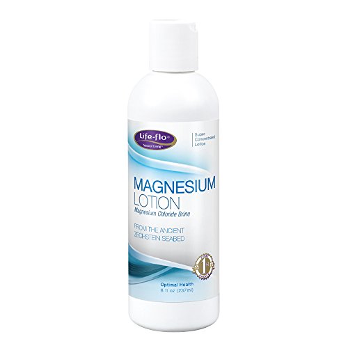Life-Flo Magnesium Lotion | With Magnesium Chloride from the Zechstein Seabed | For Muscle Massage & Relaxation (8 oz)