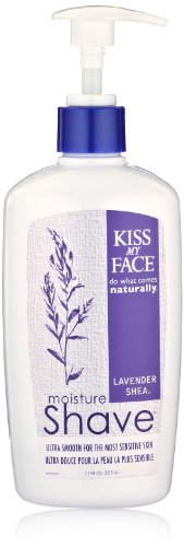 Kiss My Face Moisture Shave, Lavender & Shea, 11 oz