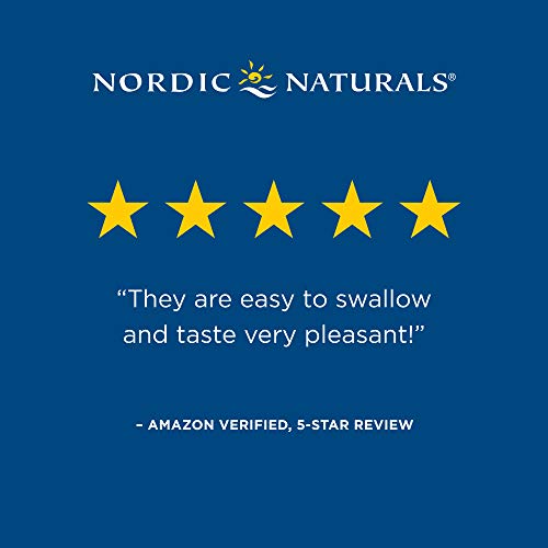 Nordic Naturals Ultimate Omega 2X Mini, Strawberry Flavor - 1120 mg Omega-3-60 Mini Soft Gels - High-Potency Omega-3 Fish Oil Supplement - EPA & DHA - Promotes Brain & Heart Health - 30 Servings
