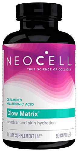 NeoCell Glow Matrix, Collagen Capsules, Skin Hydration and Elasticity, 90 Capsules (Package May Vary)