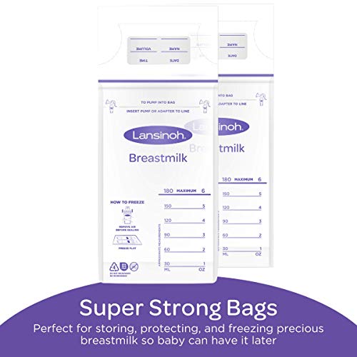 Lansinoh Breastmilk Storage Bags, 50 Count