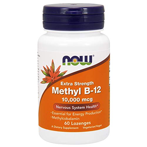 Methyl B-12, 10,000 MCG, 60 LOZENGES (Pack of 2)