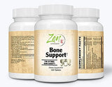 Complete Bone Strength Support - Best Bone Supplement with Vitamin D, Vitamin K, Calcium, Magnesium, Boron, Best Calcium Supplements for Bone Density & Strength - Non-GMO & Gluten Free - 120 Tabs