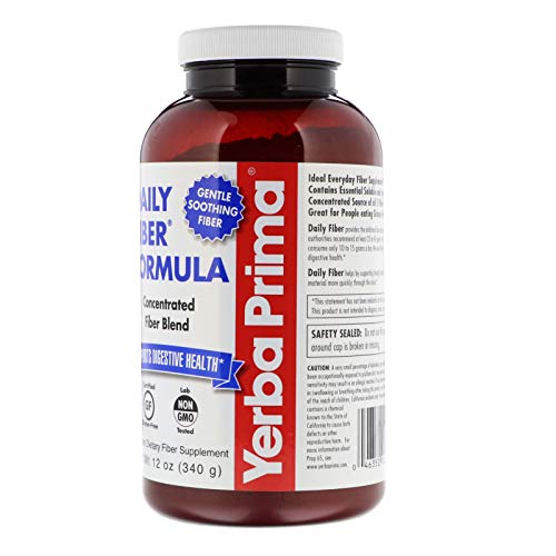 Daily Fiber Formula Regular Powder - 12 oz (Pack of 2)