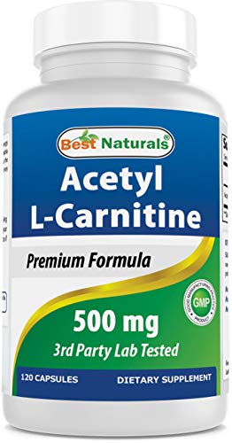 Best Naturals Acetyl L-Carnitine 500 Mg 120 Capsules