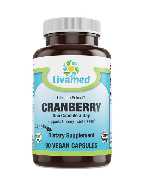 Livamed - Cranberry (Cran-Max®) Veg Caps 90 Count - Vitamins Emporium