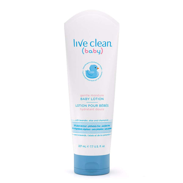 Live Clean Baby Gentle Moisture Tearless Shampoo & Wash, 10 oz. - Vitamins Emporium