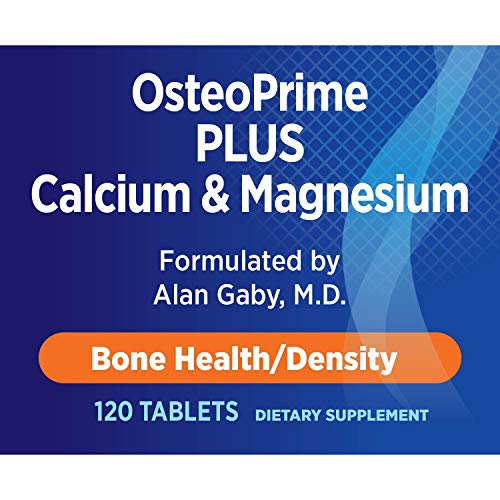 Enzymatic Therapy Nature's Way OsteoPrime PLUS Calcium & Magnesium, 120 Count (Packaging May Vary) (07712)