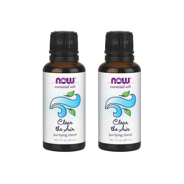 Now Foods Clear The Air Purifying Blend 1 fl oz Oil (Pack of 2) - Vitamins Emporium