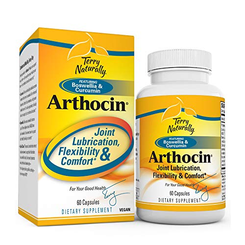Terry Naturally Arthocin - 60 Vegan Capsules - Joint & Cartilage Support Supplement, Optimizes Comfort, Mobility & Flexibility - Non-GMO, Gluten-Free - 30 Servings