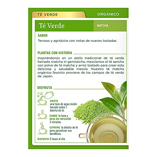 Traditional Medicinals Organic Green Tea With Toasted Rice, Matcha, 96 Count