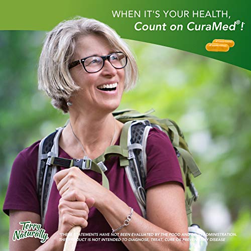 Terry Naturally CuraMed + DIM - 30 Vegan Capsules - Healthy Hormone Support Supplement for Women, Supports Perimenopause & PMS Relief - Non-GMO, Gluten-Free - 30 Servings