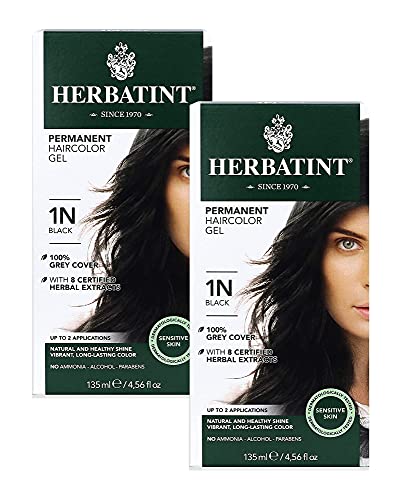 Herbatint Hr Color 1n Black, Pack of 2
