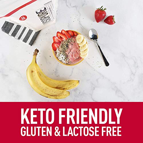 Isopure Naturally Flavored, Keto Friendly Protein Powder, 100% Whey Protein Isolate, Flavor: Natural Tahitian Vanilla, 1 Pound