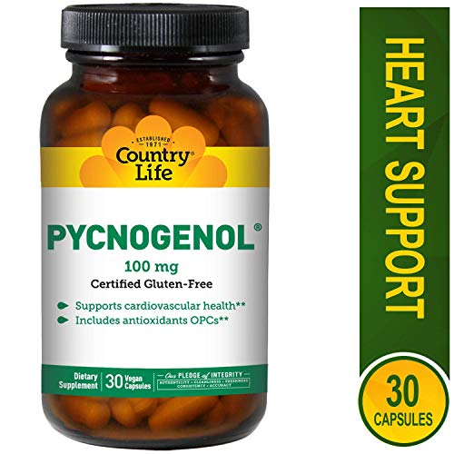 Country Life Pycnogenol - 100 mg - 30 Vegetarian Capsules