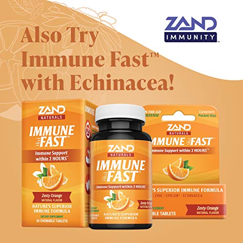 Zand Elderberry Zinc Immunity Gummies with Vitamin C | Year-Round Immune Support for Children & Adults | 60ct, 30 Serv.