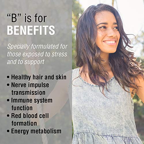 Solaray Vitamin B-Complex 250mg Chewable | Natural Strawberry Flavor | Healthy Hair, Skin, Immune Function & Metabolism Support | Lab Verified | 50 CT