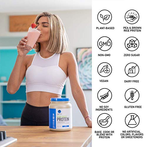 Nature’s Best Plant Based Vegan Protein Powder by Isopure - Organic Keto Friendly, Low Carb, Gluten Free, 20g Protein, 0g Sugar, Vanilla, 20 Servings