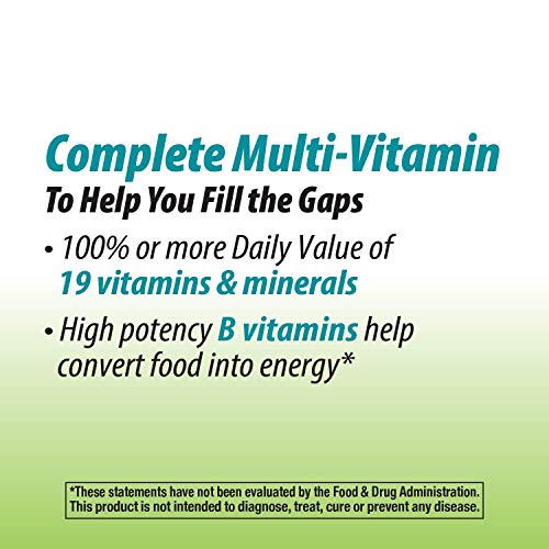 Nature's Way Alive! Garden Goodness Men's Multivitamin, Veggie & Fruit Blend (1400mg per serving), Made with Organic Kale, 60 Tablets