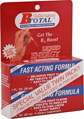 The B-Total Solution - Sublingual B Vitamins - Twin Pak