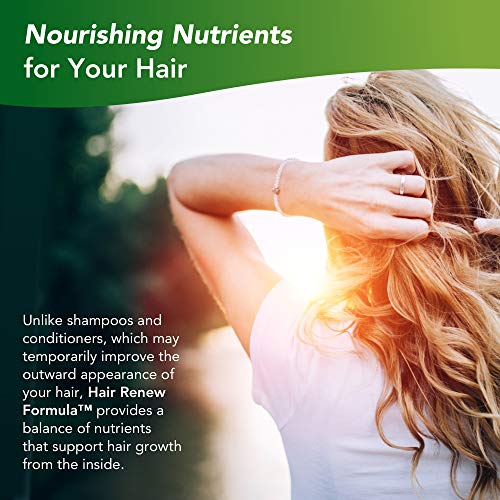 Terry Naturally Hair Renew Formula (2 Pack) - 60 Softgels - Supports Healthy Hair Growth, Nourishes Thinning Hair, Contains Millet Seed Oil, Horsetail, Biotin & Folic Acid - Gluten-Free - 60 Servings