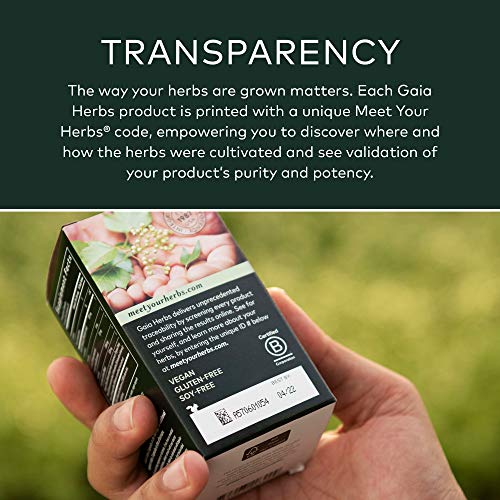 Gaia Herbs, Echinacea Goldenseal Propolis Throat Spray, Herbal Supplement  Supports Healthy Immune Response 1-Ounce (Pack of 2)