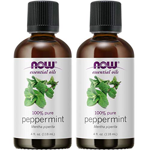 NOW Foods Essential Oils Peppermint -- 4 fl oz (Pack of 2)