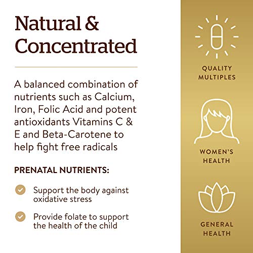 Solgar Prenatal Nutrients, 240 Tablets - Multivitamin & Mineral Formula for Pregnant & Lactating Women