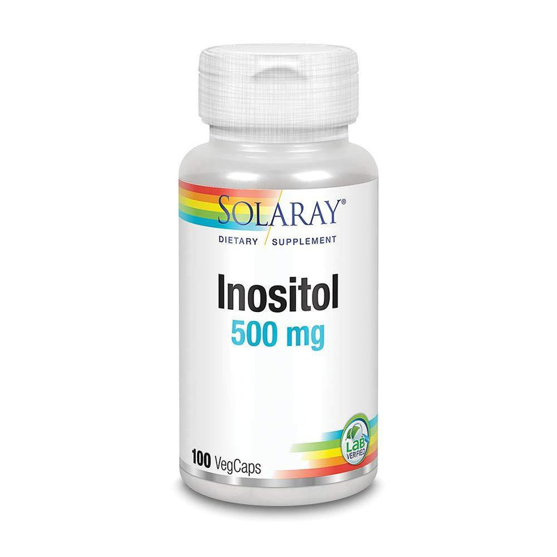 Solaray Inositol Capsules, 500 mg, 100 Count - Vitamins Emporium