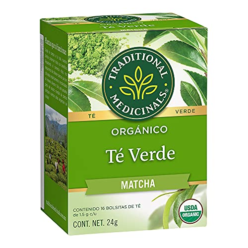 Traditional Medicinals Organic Green Tea With Toasted Rice, Matcha, 96 Count
