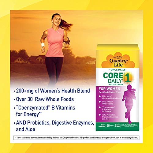 Country Life Core Daily 1 for Women Tablets, 60 Count