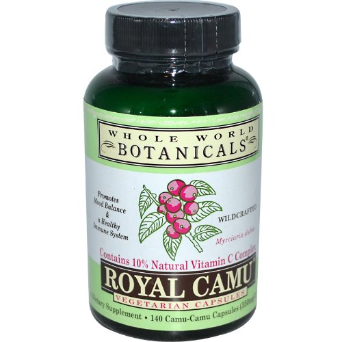 Whole World Botanicals, Royal Camu, 140 Capsules