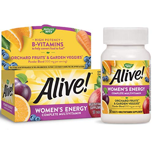 Alive! Women's Energy Nature's Way 50 Tabs