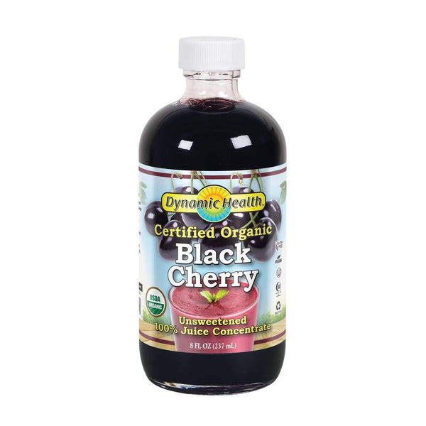 Dynamic Health , Black Cherry Juice Concentrate, 8-Ounce  Bottle, (Pack of 2) - Vitamins Emporium