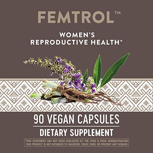 Enzymatic Therapy Femtrol Women's Formula for Healthy Ovarian Function, 90 Capsules