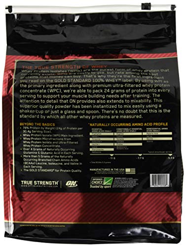 Optimum Nutrition Gold Standard 100% Whey, Double Rich Chocolate, 7.64 lb (3.47 kg)