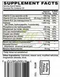 Complete Bone Strength Support - Best Bone Supplement with Vitamin D, Vitamin K, Calcium, Magnesium, Boron, Best Calcium Supplements for Bone Density & Strength - Non-GMO & Gluten Free - 120 Tabs