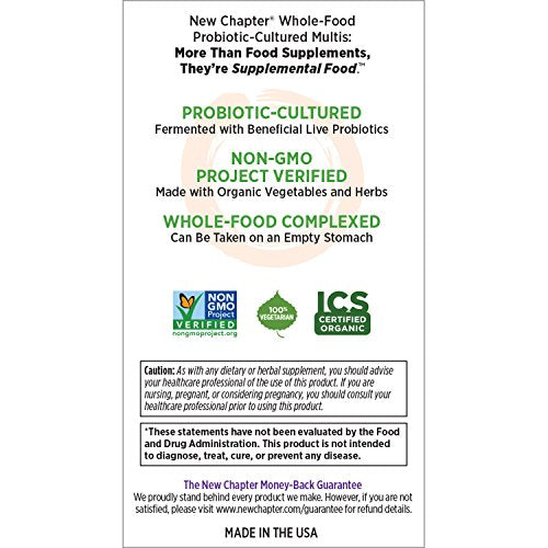 Vitamin C for Immune Support – New Chapter Activated C Food Complex + Organic Non-GMO Ingredients - 180 ct