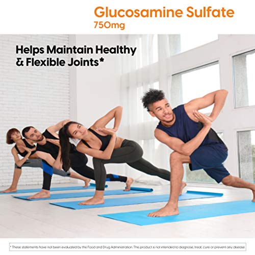 Doctor's Best Glucosamine Sulfate, Non-GMO, Gluten Free, Soy Free, Joint Support, 750 mg, 180 Caps