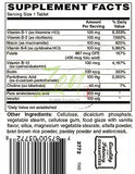 Advanced B Complex Vitamin Supplement - Full-Spectrum B Vitamin with Folic Acid, Biotin, Inositol - 100 Tablets