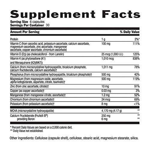 Country Life Bone Solid, 180-Count