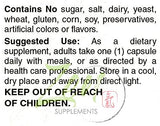 Complete B-Complex Vitamin Supplement - Full-Spectrum B Vitamin with Folic Acid, Biotin, Inositol - 100 Capsules